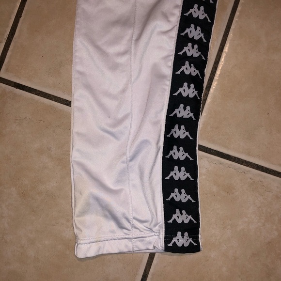 Kappa sweatpants black and white - Picture 2 of 4